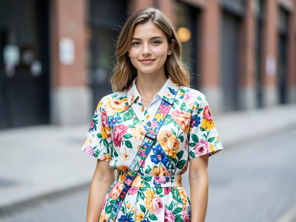 Elegant Floral Design For Teenage Girls